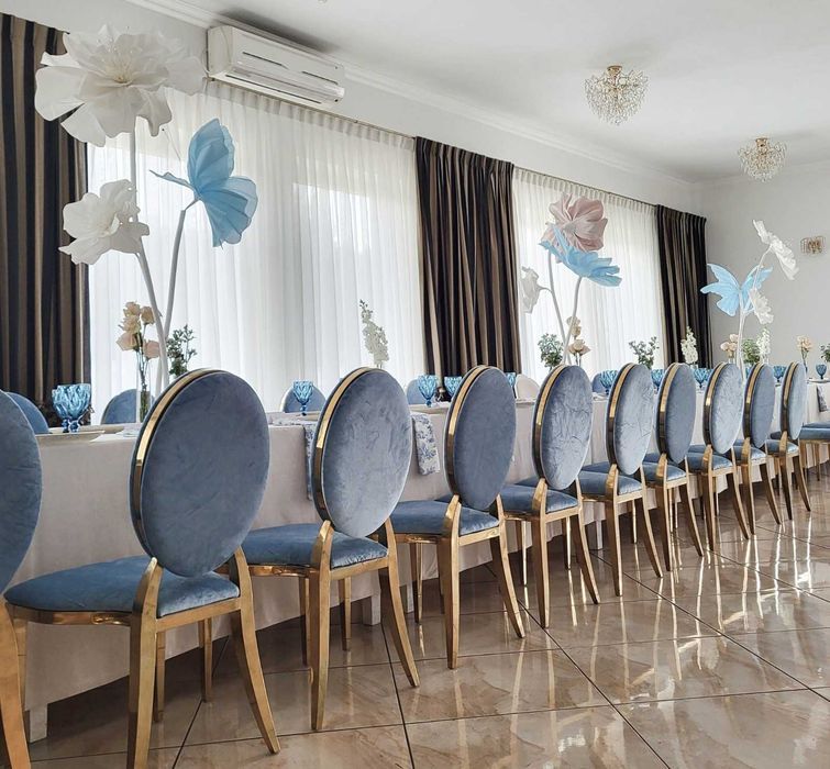 Krzesła rustykalne boho wynajem wypożyczalnia krzeseł ślub wesele