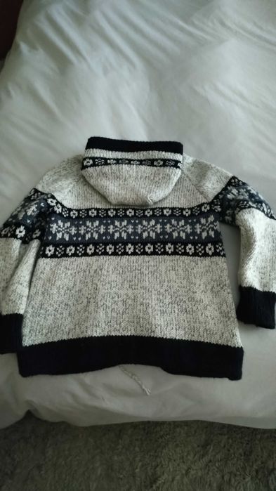 Casaco lã com capucho Serra da Estrela