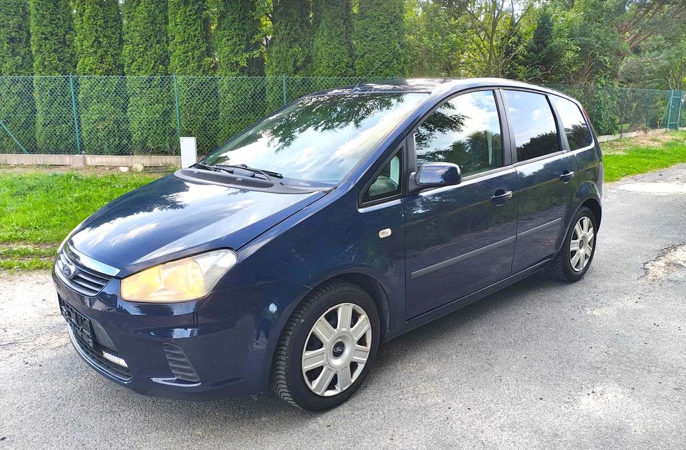 Ford Focus C-Max 2008, 1,8 Benzyna, Zadbany, Bogato Wyposażony, Bez Rdzy