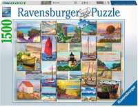 Puzzle 1500 Kolaż Wybrzeża, Ravensburger