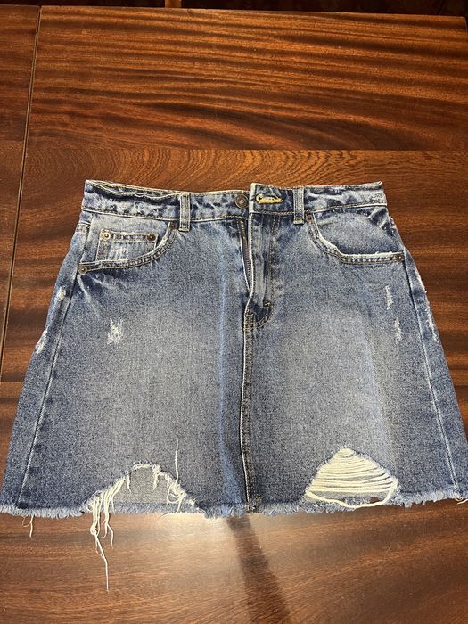 Джинсовая юбка