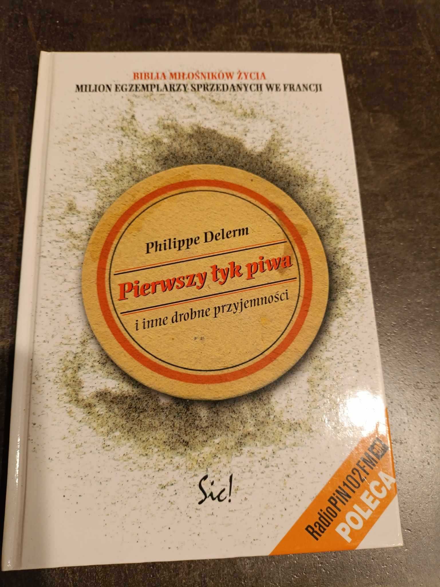 Pierwszy łyk piwa i inne drobne przyjemności - Philippe Delerm
