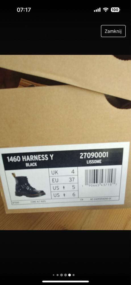 Dr. Martens harness 37