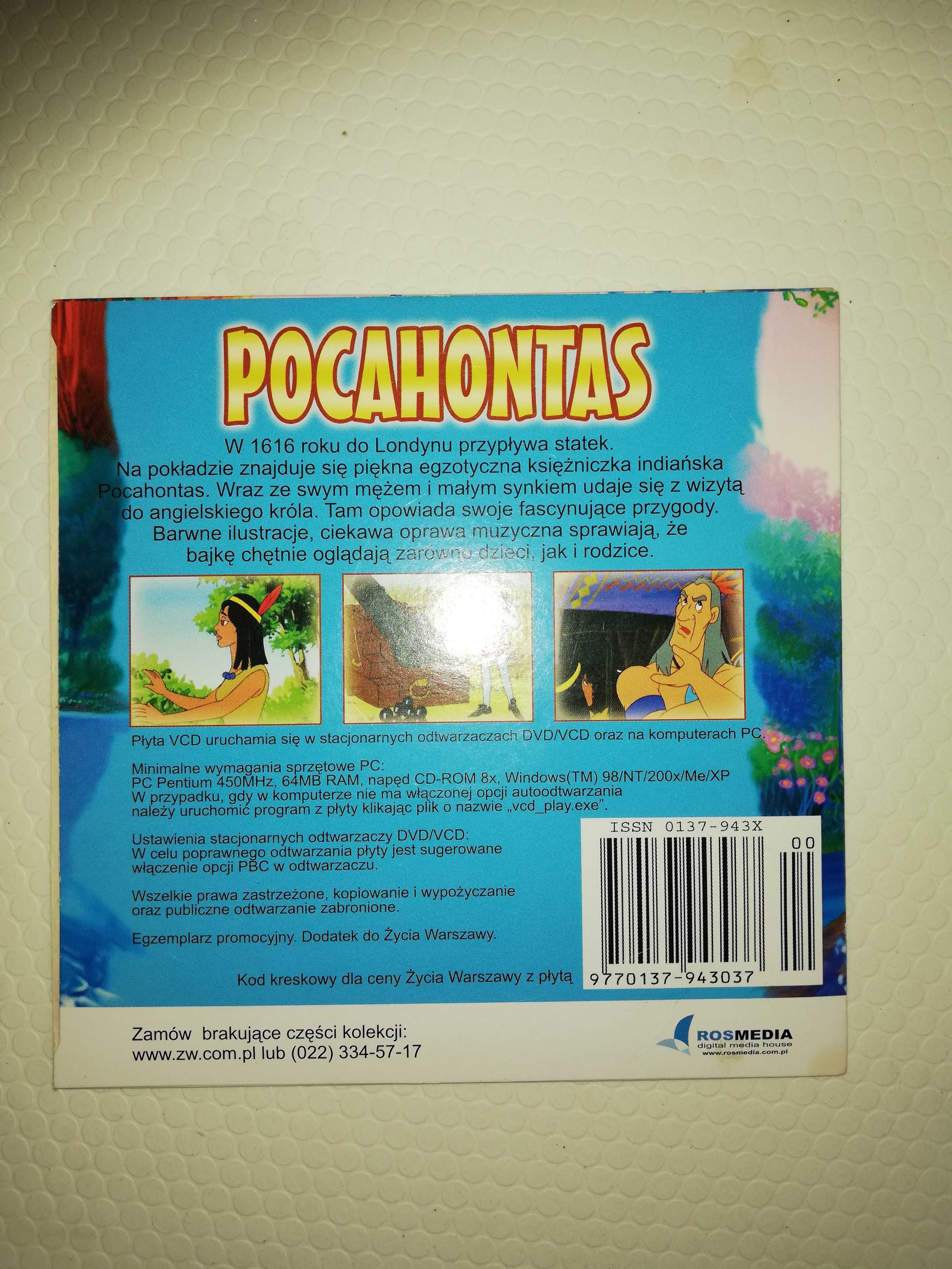 Film DVD/VCD - Pocahontas - Baśnie wielkiego ekranu