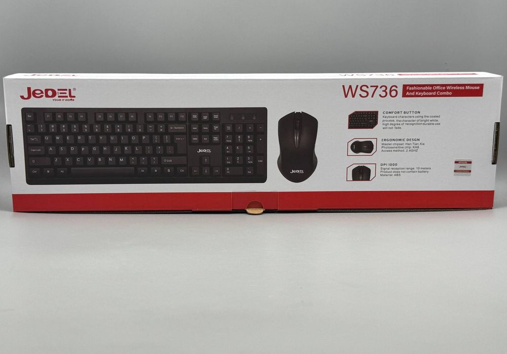 Комплект JEDEL WS736 Клавіатура + Миша бездротова