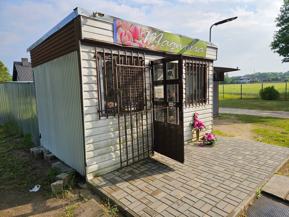 Sklepik pawilon kiosk domek handlowy