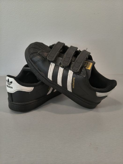Adidas super star czarne buty sportowe dla dziecka 27 superstar