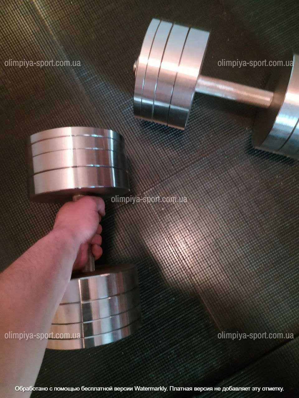 Гантелі з металу розбірні 12-100 кг ТОП ЯКІСТЬ