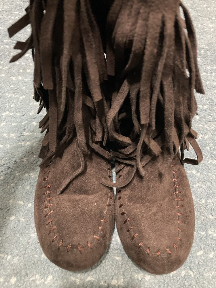 Kozaki botki boho indianskie rozm. 34-35