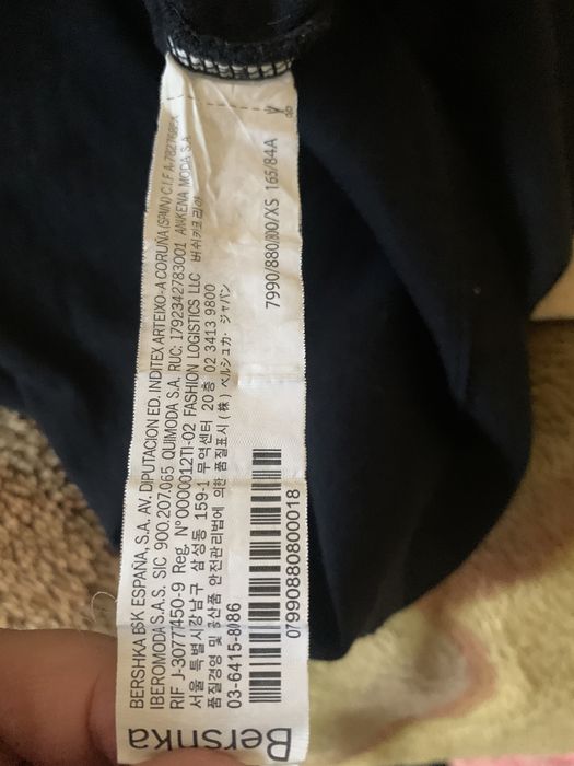 Koszulka sweet męska czarna z cytryną Bershka roz. XS