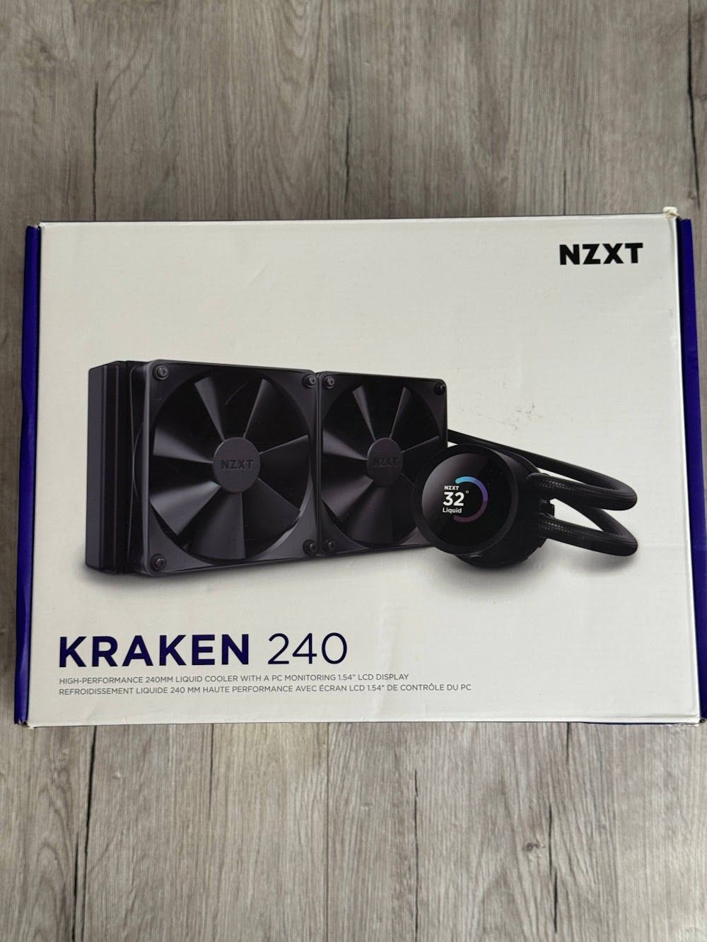 Система рідинного охолодження NZXT Kraken 240 LCD (RL-KN240-B1)