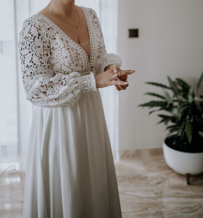 Sukienka slubna boho