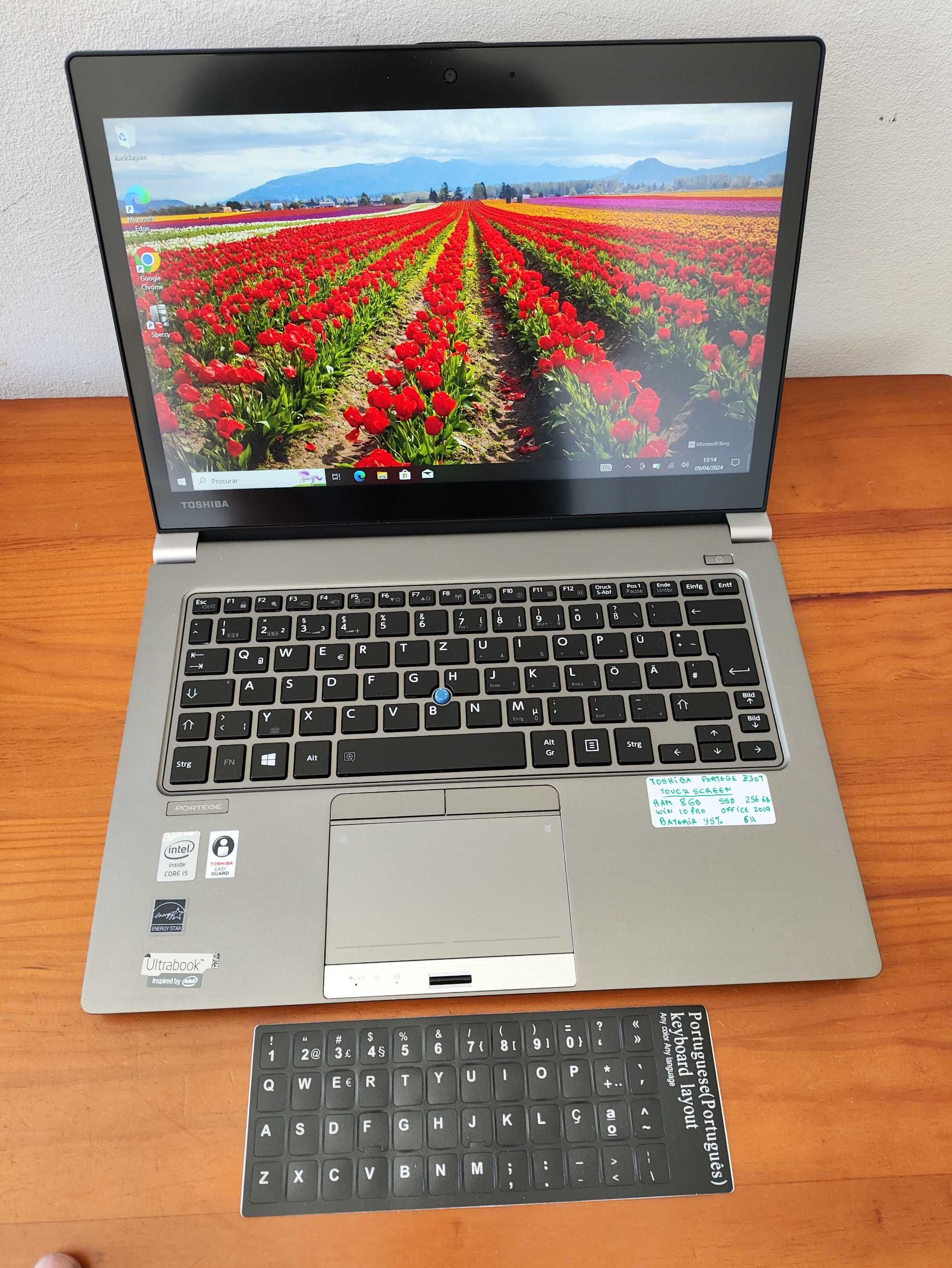 Toshiba Portégé Z30 Ultrabook, i5 - 8 GB de Ram, SSD 256 GB