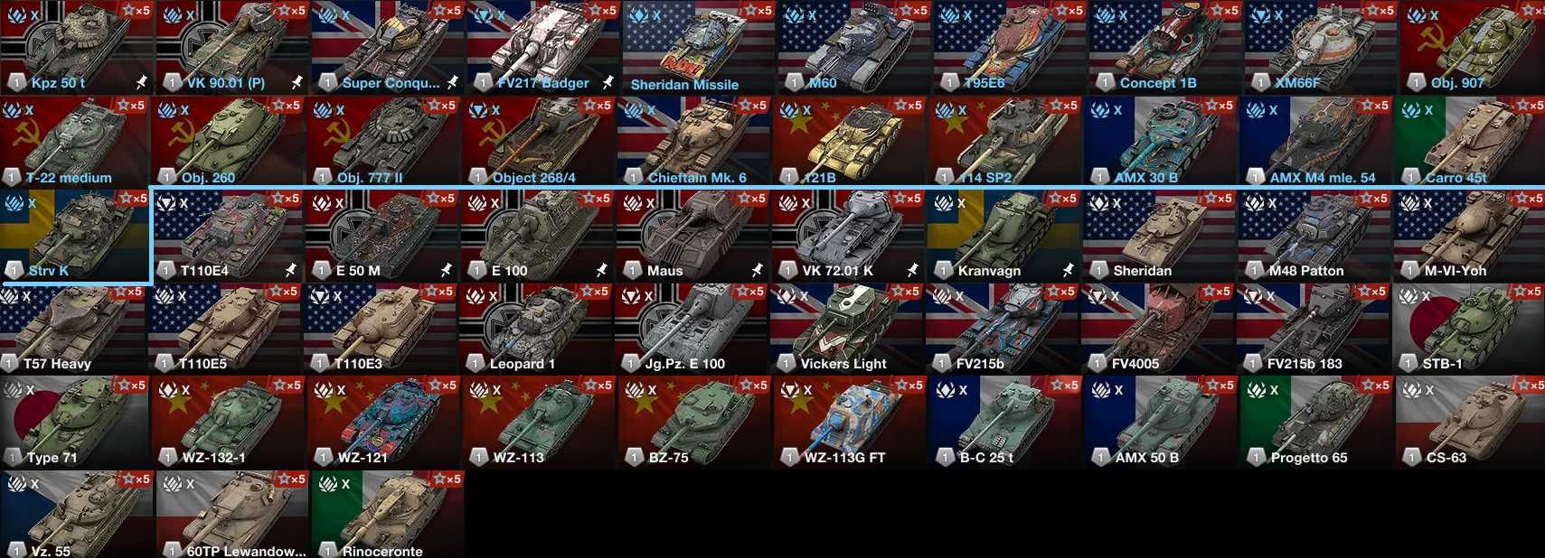 Акаунт World of Tanks Blitz / вот бліц / WOT Blitz
