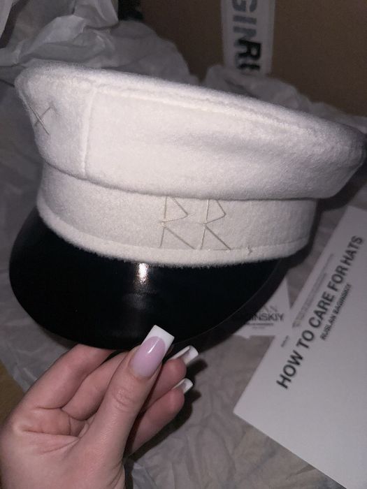 Ruslan Baginskiy кепи белая L размер