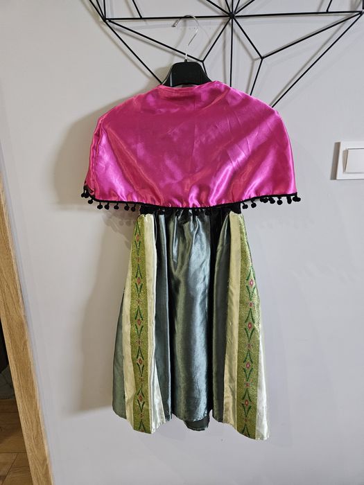 Sukienka Anny Kraina Lodu strój karnawałowy