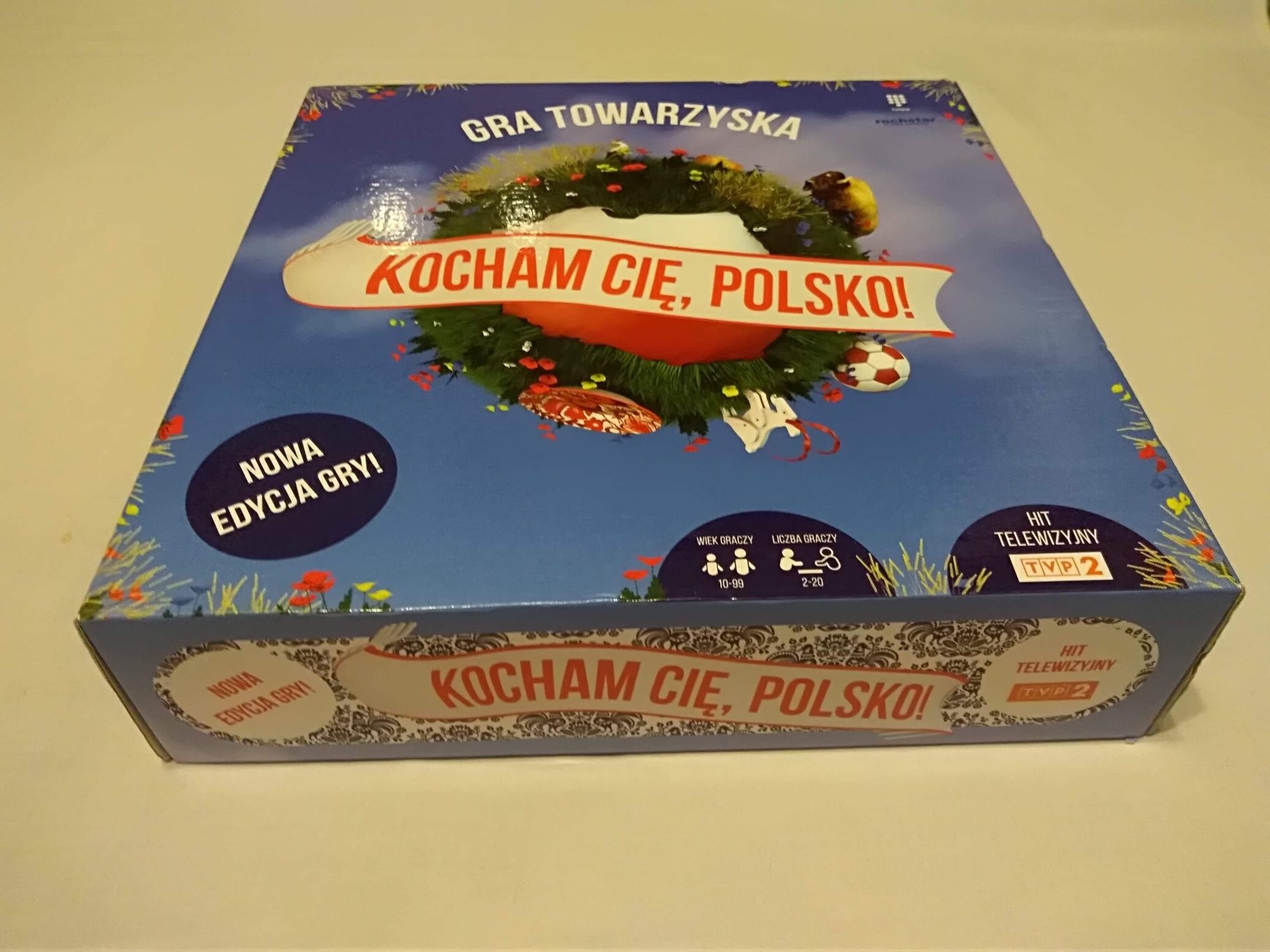 Kocham Cię Polsko gra planszowa planszówka