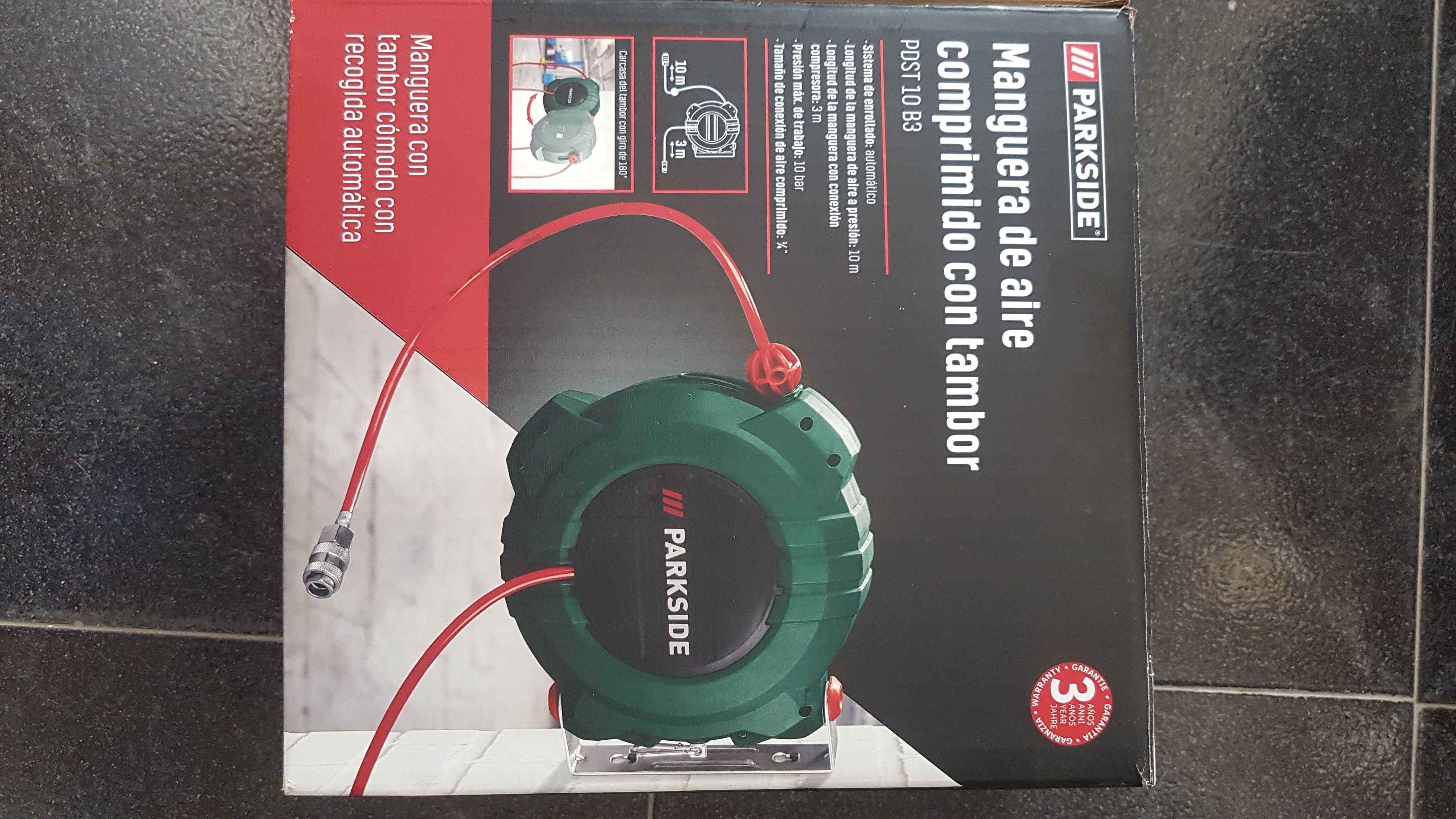 Enrolador de mangueira ar comprimido