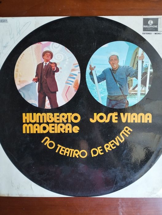 Disco de vinil LP Humberto Madeira & José Viana no Teatro da Revista