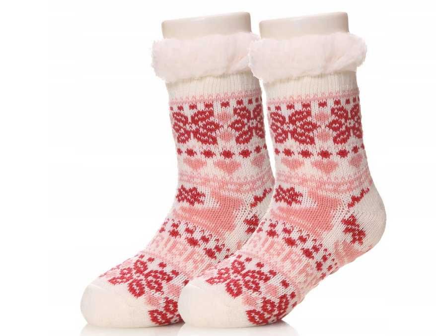 Grube świąteczne skarpetki Quality socks 28-31 dla dzieci