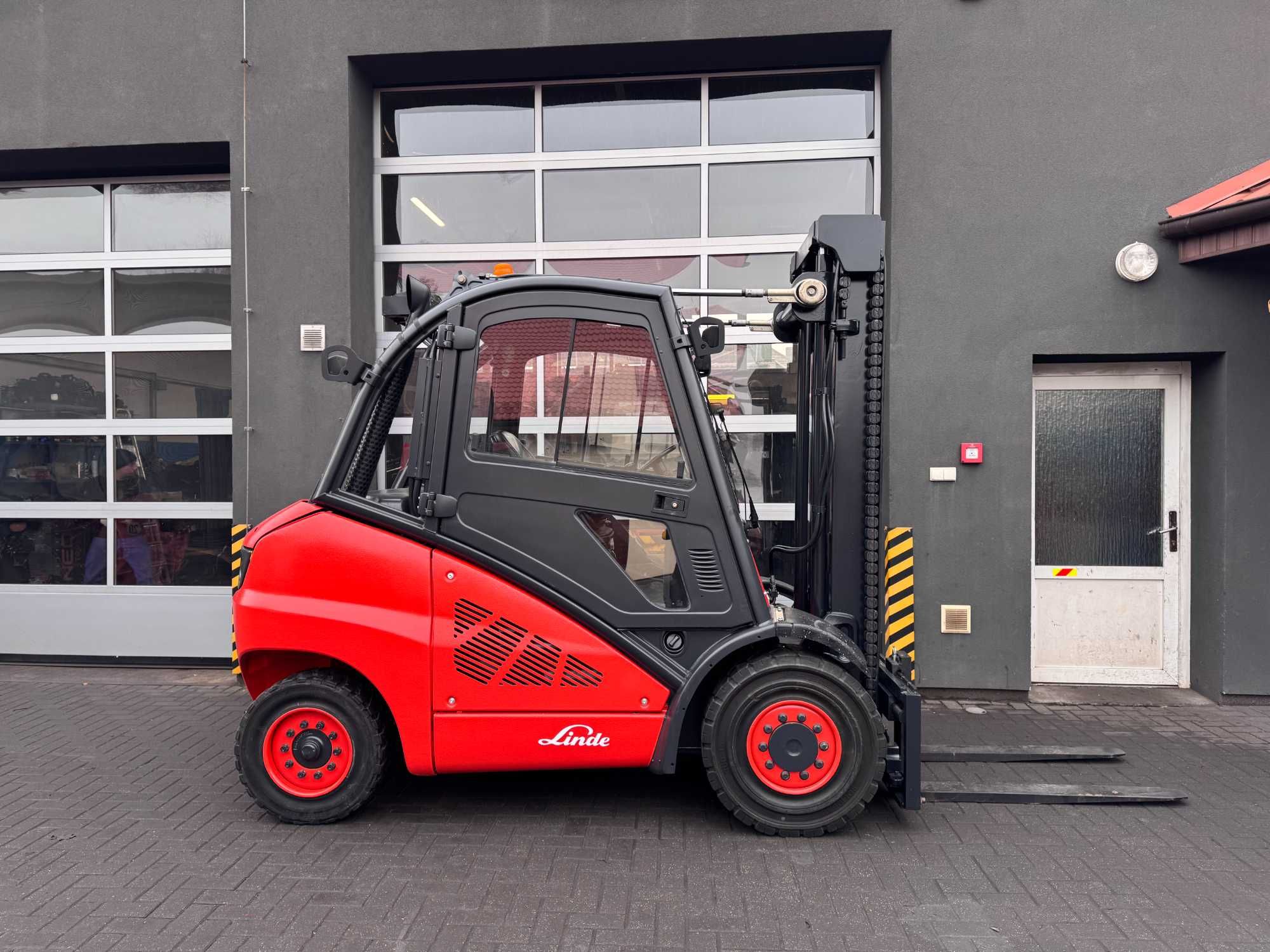 Wózek widłowy Linde H45D-01 2010 rok kabina 122