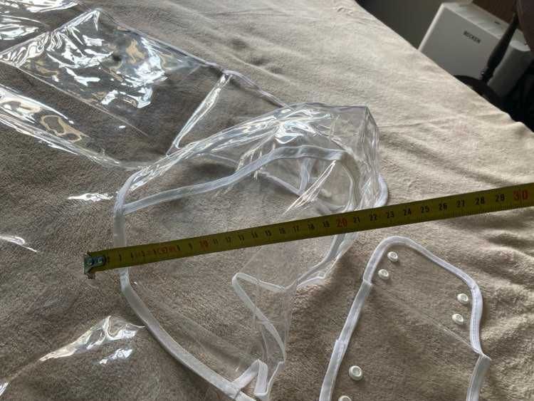 Capa de Chuva Transparente à Prova d'Água para Cães - 3XL (nova)