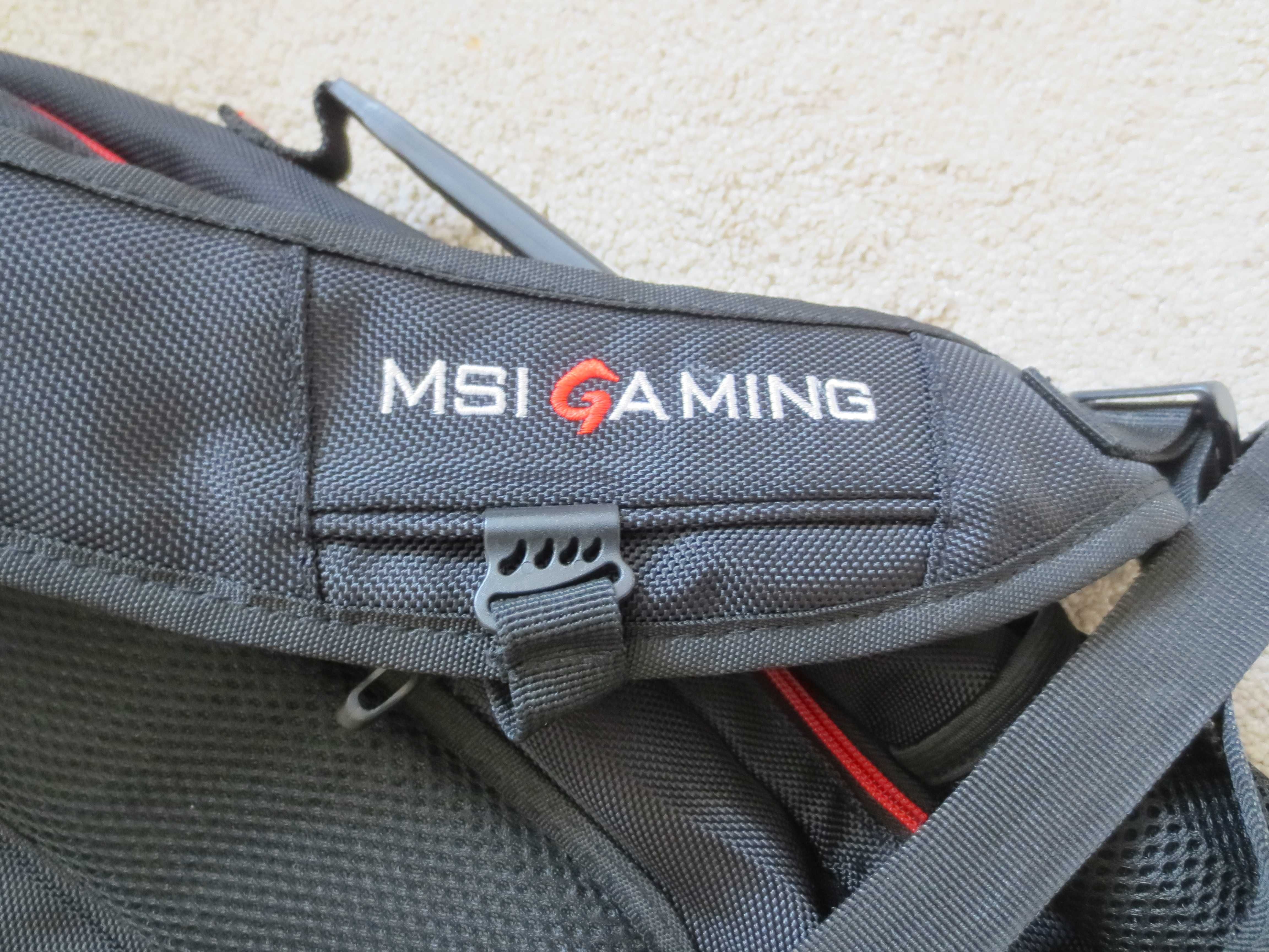 Sprzedam oryginalny plecak MSI Gaming na laptopa