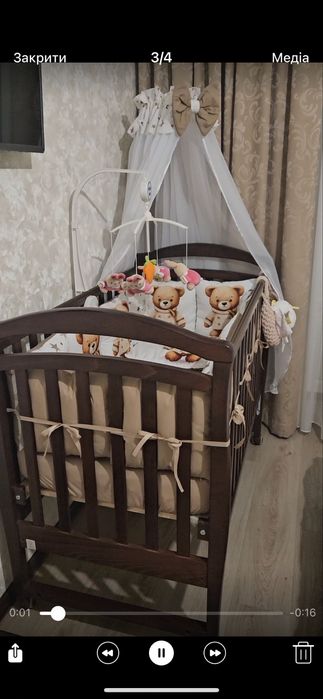 Ліжечко дитяче Верес
