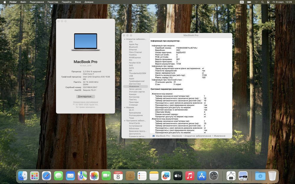 MacBook Pro 15 2019 | i7/32gb/512gb | Як новий!