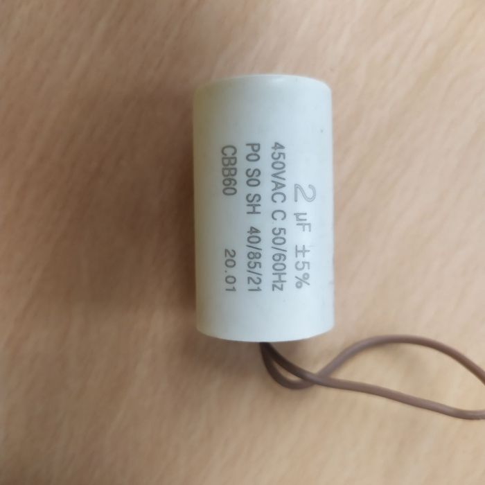 Конденсатор 2 мкф 50-60 Hz
