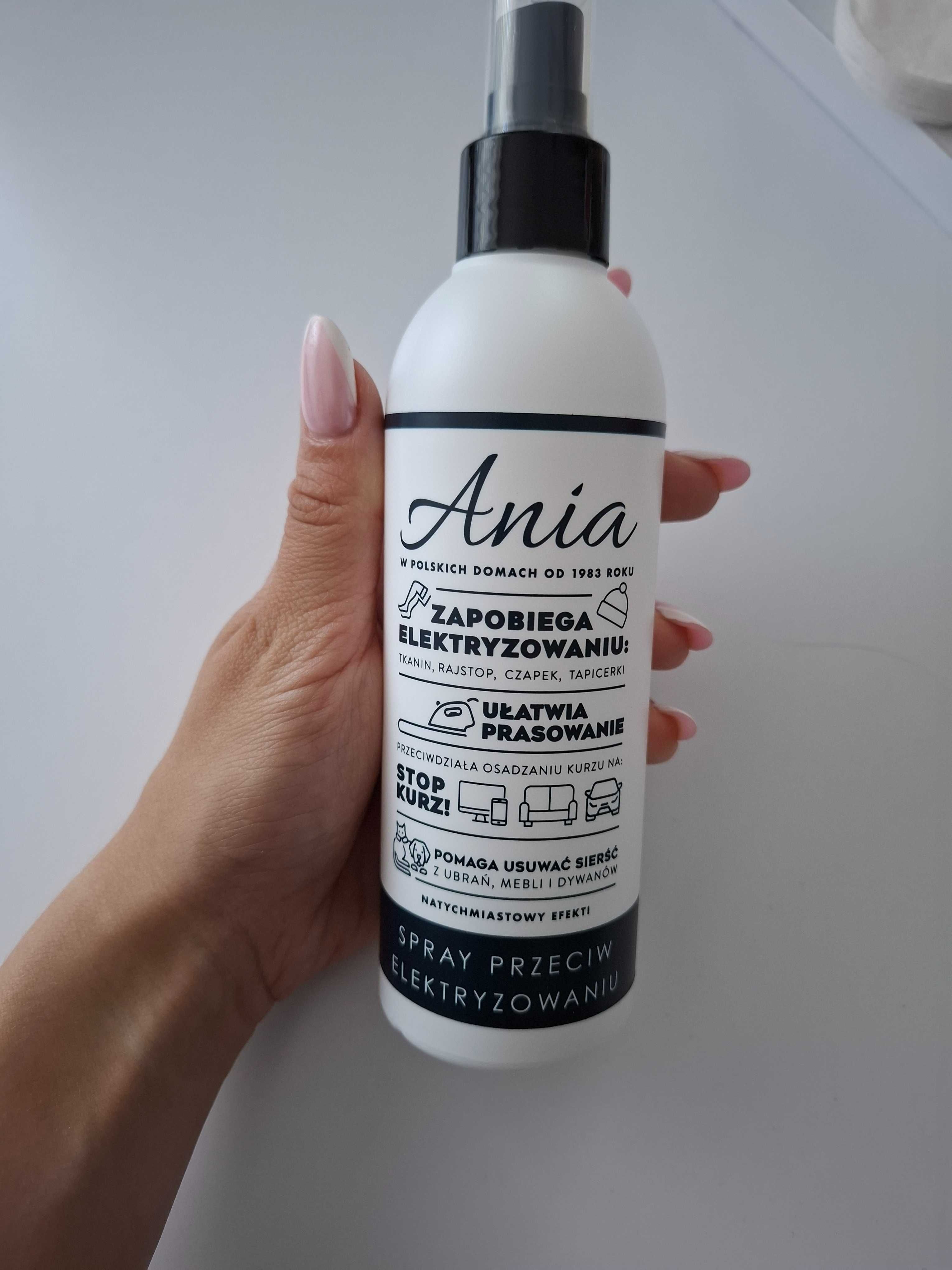 Ania spray przeciw elektryzowaniu