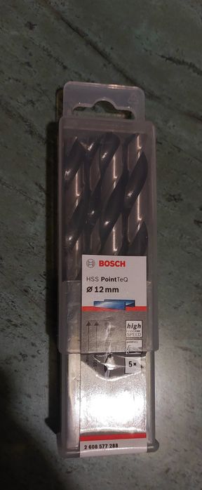 Nowe wiertła  Bosch 12mm