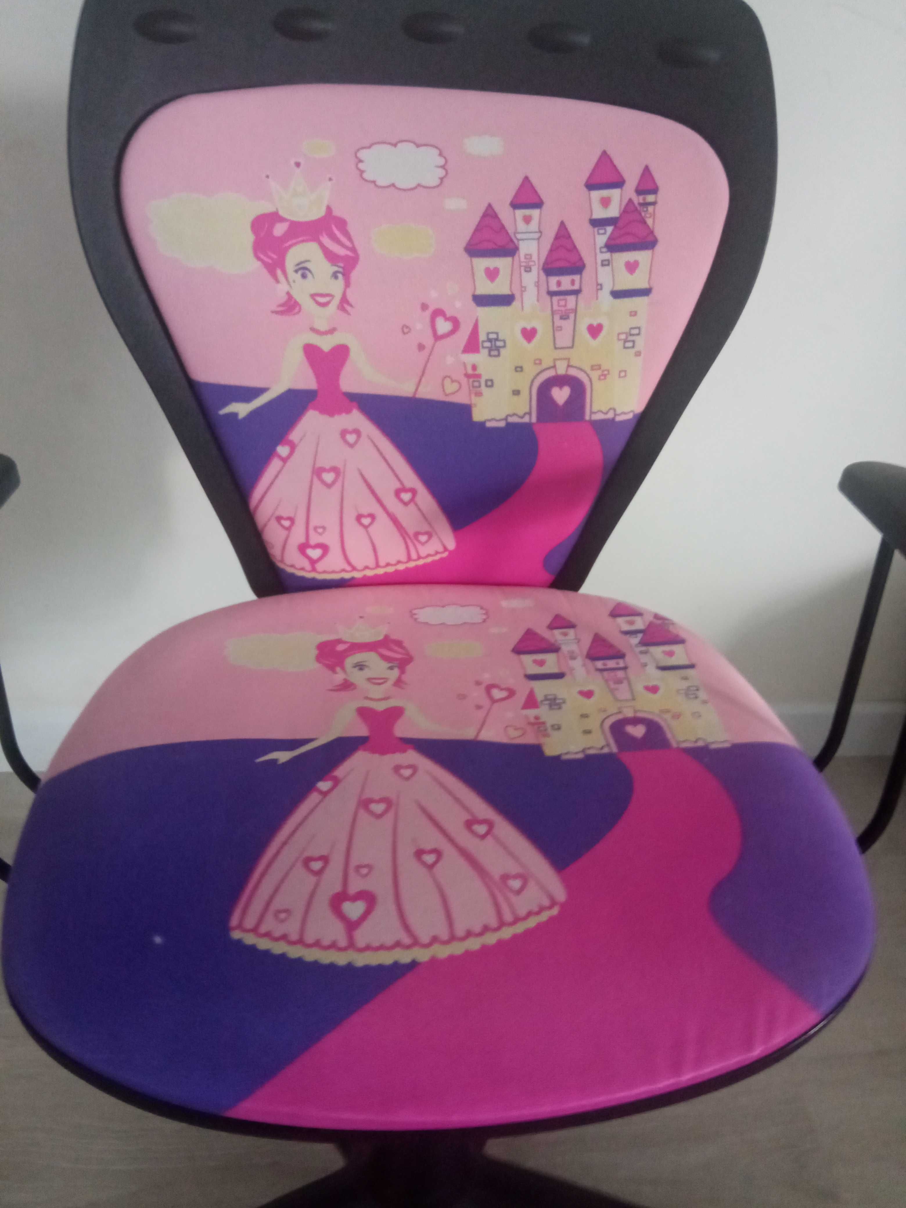 Krzesło księżniczka różowe MINISTYLE PRINCESS