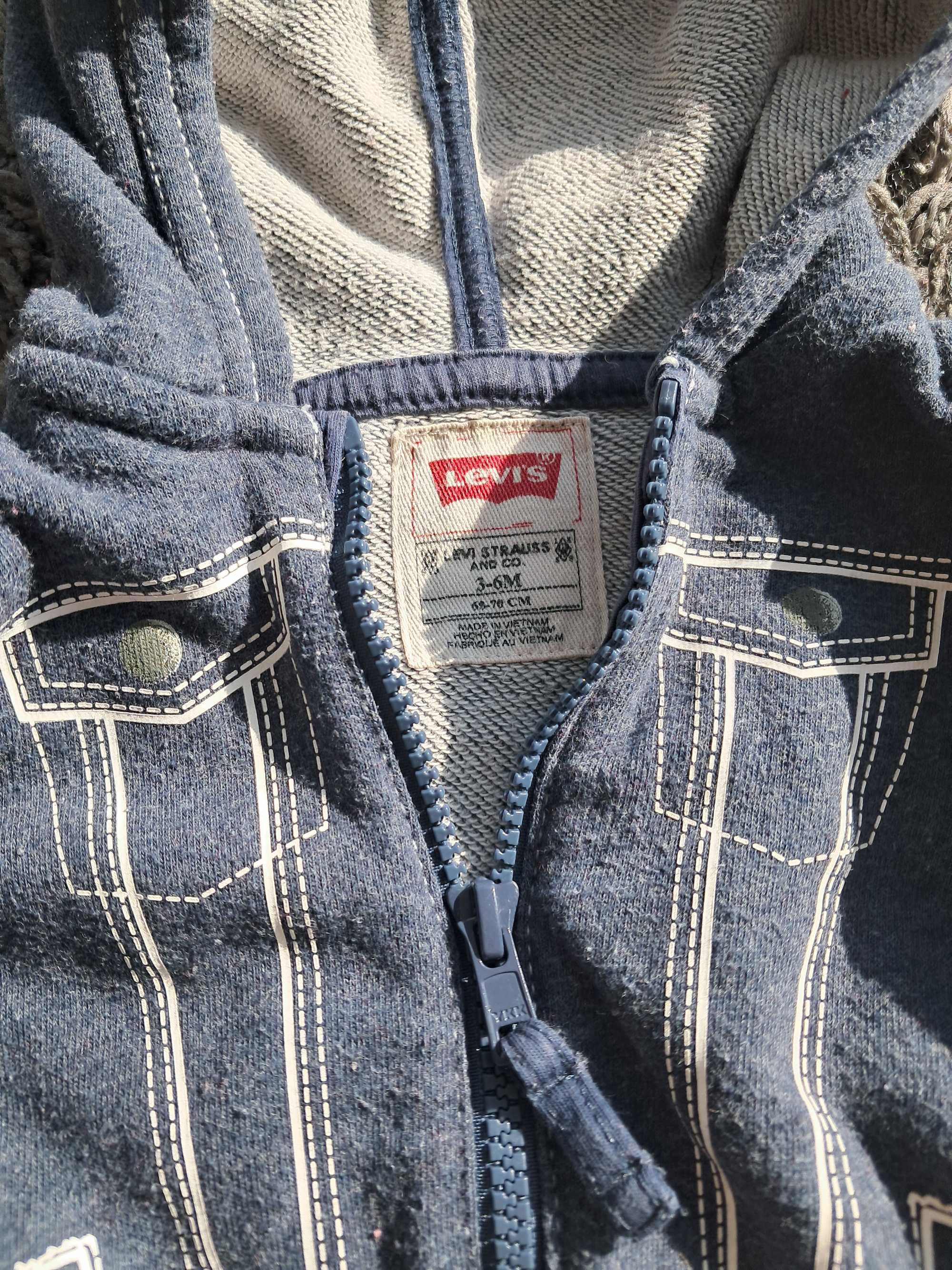 Bluza chłopięca zapinana na zamek Levi's