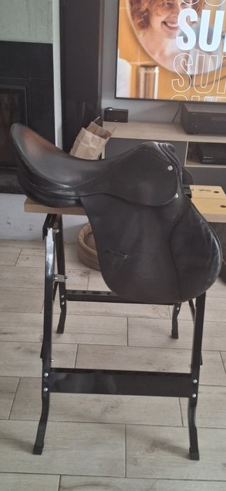Czarne siodło 17,5 cala