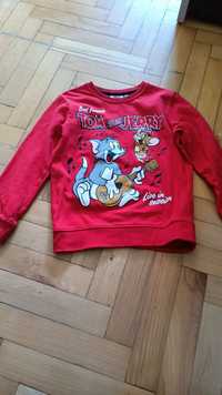 Bluza smyk 128 tom and jerry