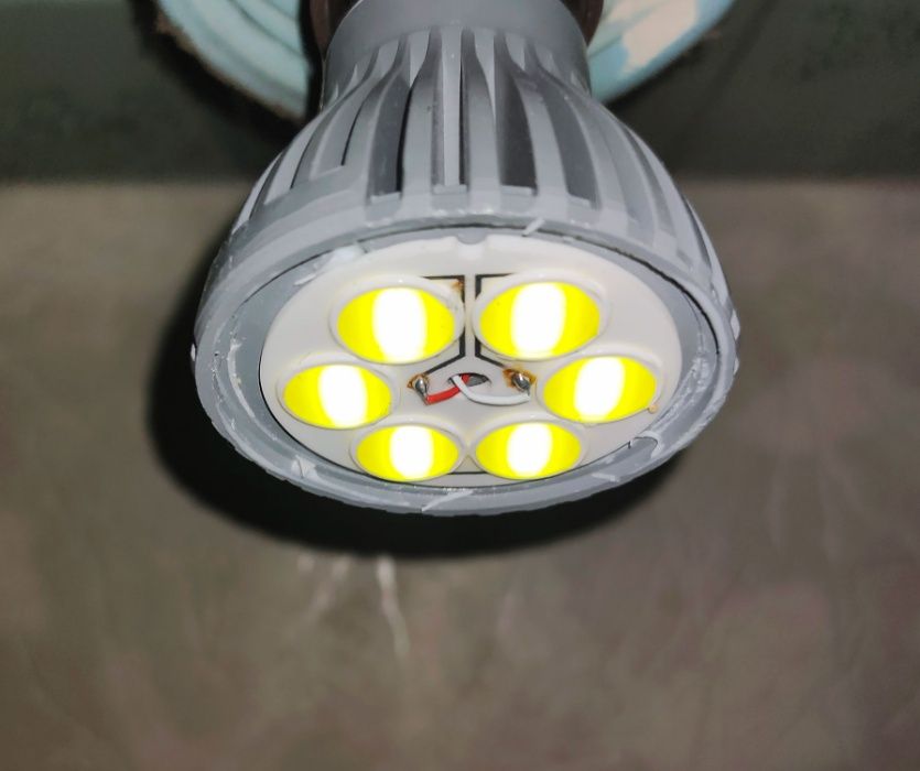 Лампочка светодиодная, LED, 5W, 7W, 10W, E27, 4000K, 6500K