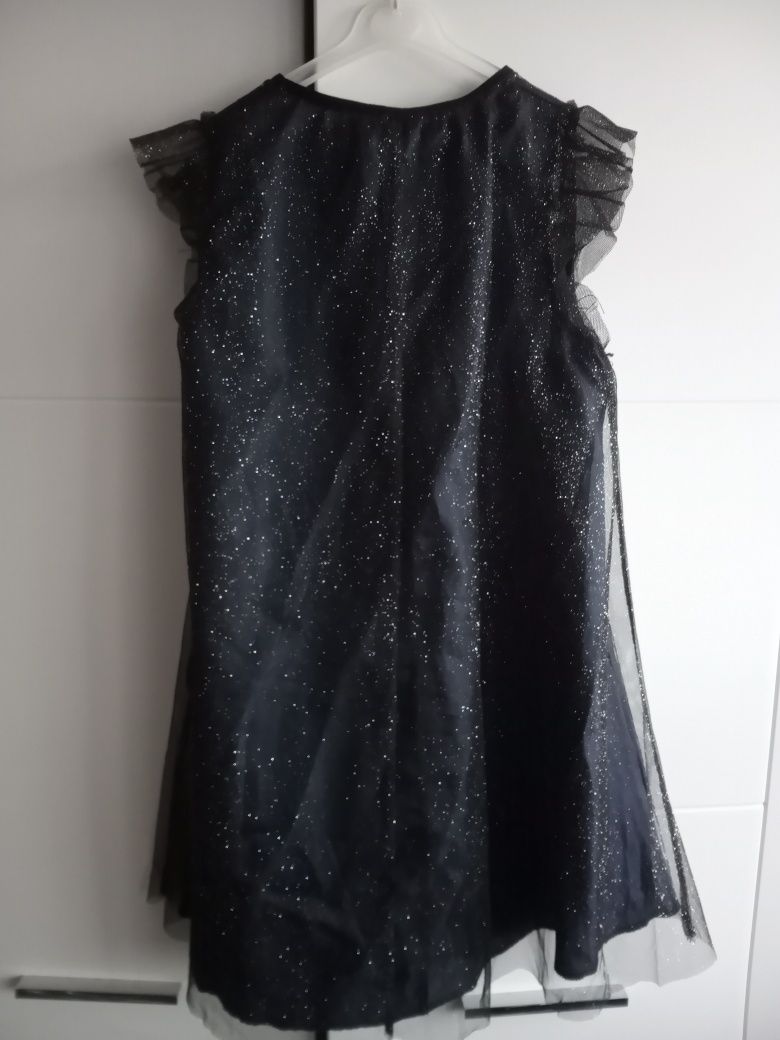 Sukienka brokatowa, elegancka