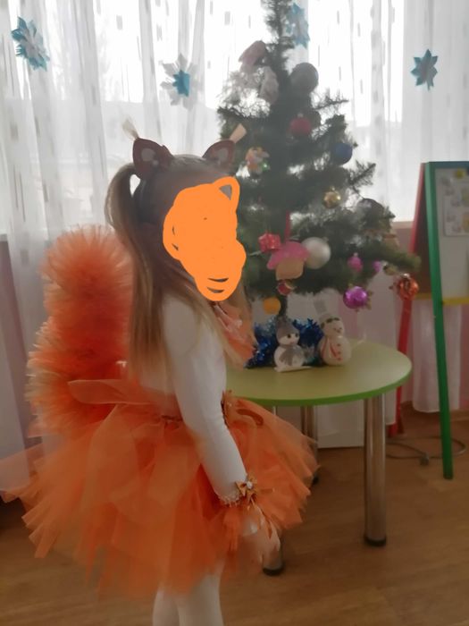 Костюм білочки або лисички