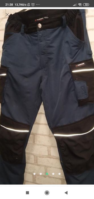 Штани для праці Snickers, Engelbert Strauss , Parkside Cordura stretch