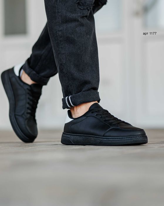 Кеди чоловічі 41-46 Classic Ked Black  / Кеды мужские