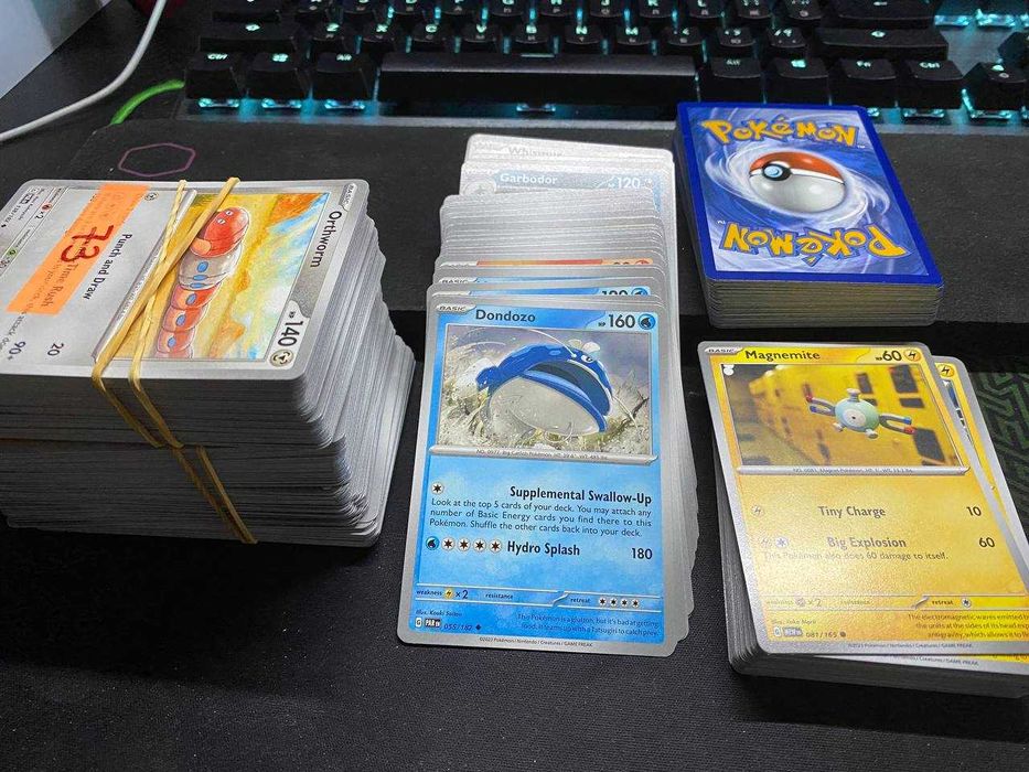 l Bulk 500 szt l Karty pokemon TCG l