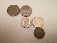 Várias moedas Pesetas Espanholas