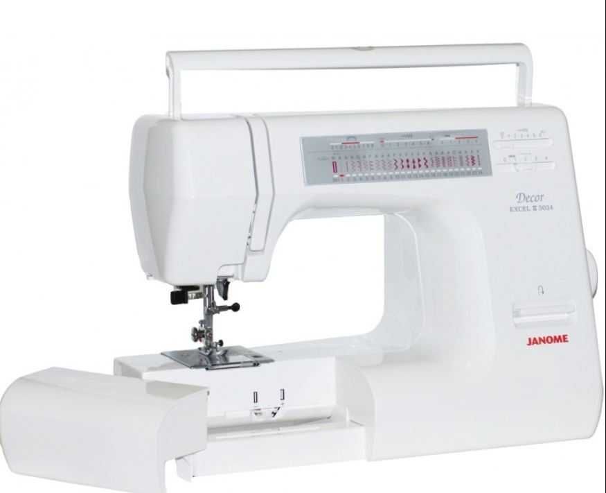 Швейна машинка Janome Decor Excel 5024, 23 операции