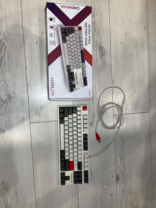 Klawiatura KRUX atax pro retro rgb creator