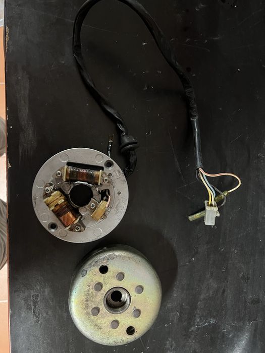 Yamaha Dt50 parte eletrica