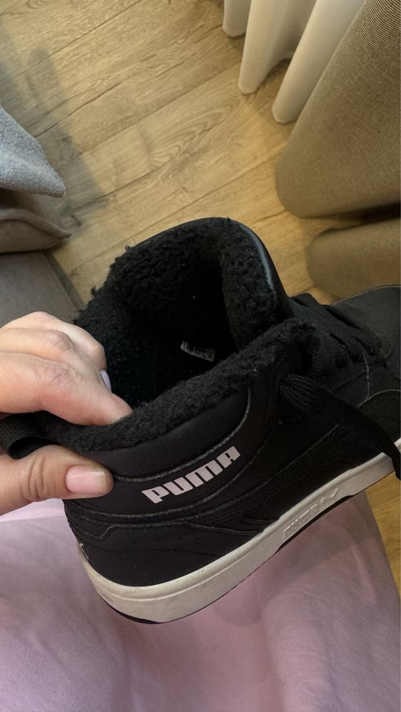 Зимние кеды puma