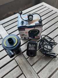 Kit Bomba de ar elétrica + Adaptador isqueiro carro e Tomada