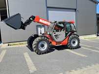 ładowarka teleskopowa manitou 735 rok 2019 - jcb