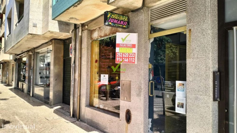 Arrenda Loja no centro da Póvoa de Varzim